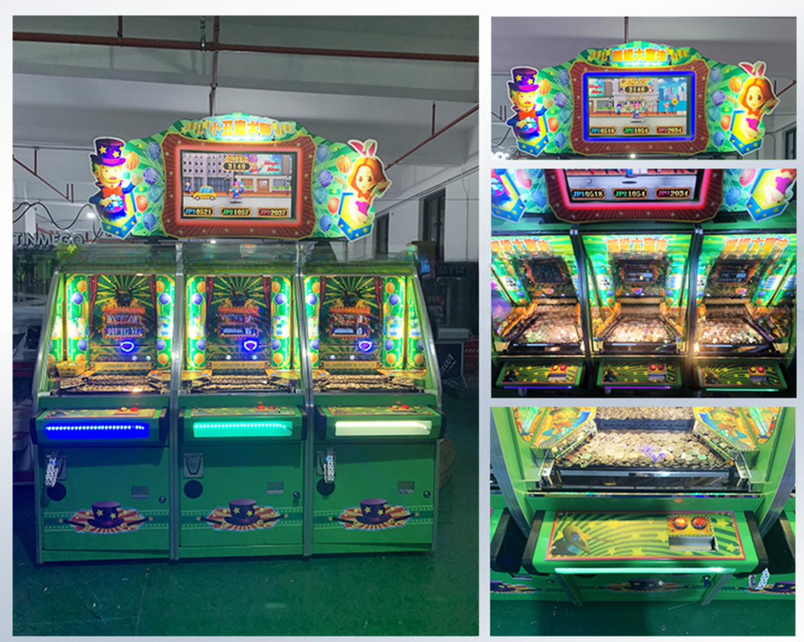 Super Circus Magician Lottery Game Machine Amusement Gaming Machines Customized