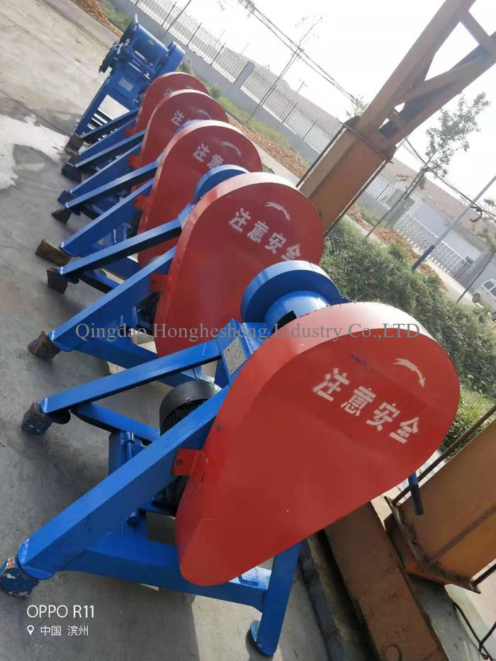 25mm To 50mm 132.2KW Tire Cutting Machine Waste Tyre Piece Strip Block Cutter