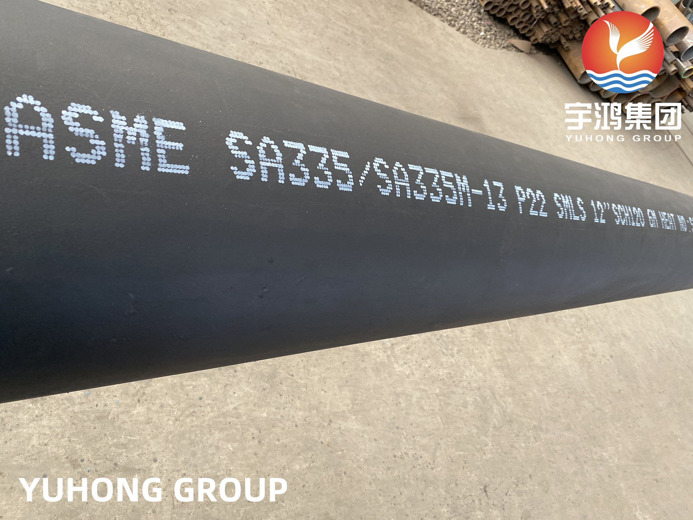 ASTM A335 P22 Alloy Steel Boiler Seamless Tube For Oil & Gas Industries , Marine Applications