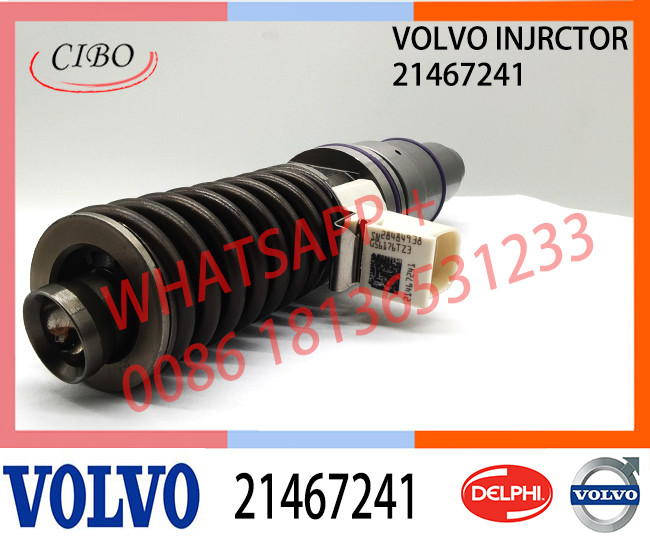 EC380 Excavator Diesel Fuel Injector Assembly VOE21467241 21467241