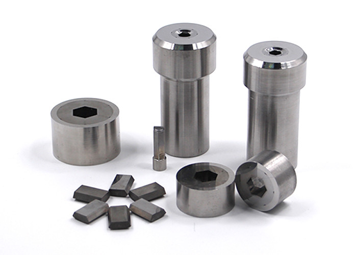 Segmented Carbide Punches And Dies Grinding Surface With H6~H50mm Hole Size