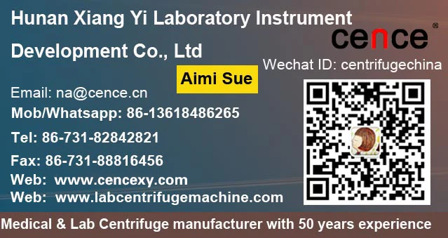 Benchtop Laboratory Horizontal Blood Centrifuge Machine With Swing Out Bucket Rotor