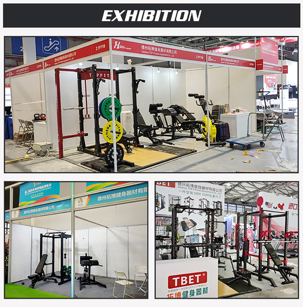 Body Building Gym Fitness Equipment Multi Functional Cable Crossover Adjustable Squat Rack Smith Machine Power Rack Bike Rack