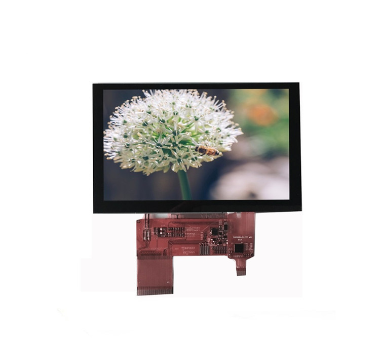 800*480 ST7262 LVDS Interface 5 Inch Tft Lcd Display