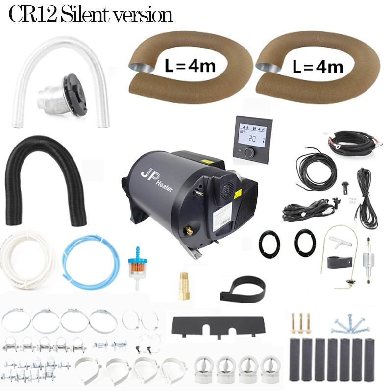 Bluetooth Control 4kW diesel and 1.8kw electric 110V Air and Water Integrated Heater