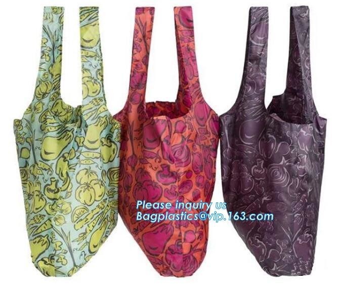 Promotion Custom Eco Friendly Sublimation Polyester Folding Shopping Bag,Promotional Sports Gym Sack Polyester Drawstrin