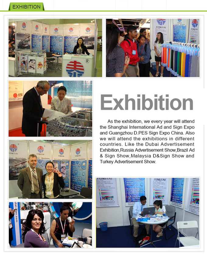 Backlit Flex Hot Laminated Banner 510GSM Eco Solvent Ink 3'' Diameter