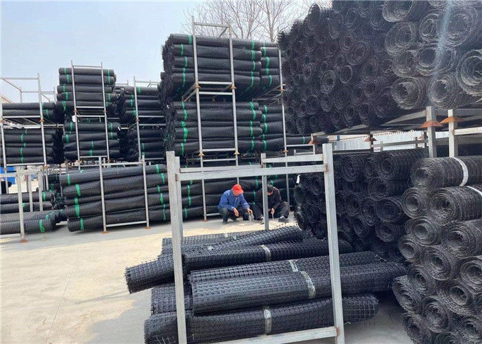 25kn Highway Railway Soil Stabilization Biaxial Plastic Geogrid