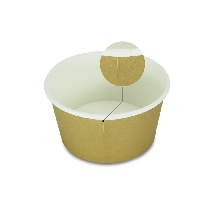 Custom Printed Noodle Soup Kraft Paper Cup With Lids through temperature range from -20℃ to 120℃;