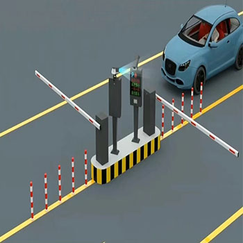 18B Electronic Parking Automatic Barrier Gate 1.5-6M For Access Control
