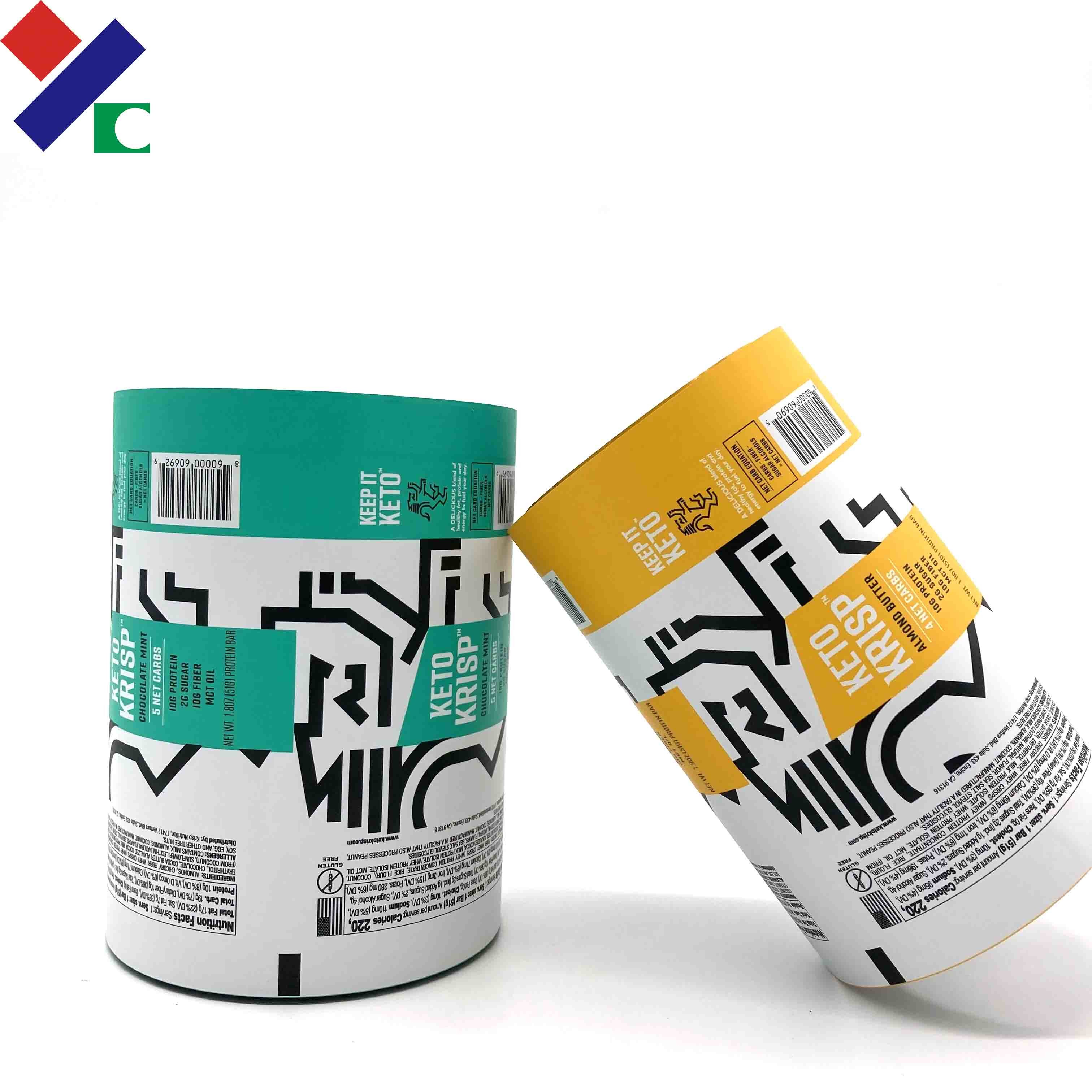 40 Microns Cold Seal Film Aluminum Foil Plastic Roll OPP / VMCPP For Chocolate Bar Packaging