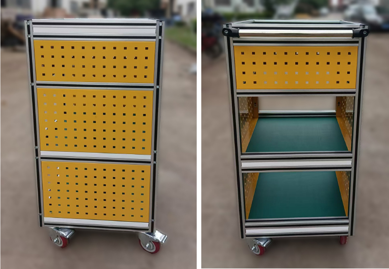 The Third Generation Lean Pipe Aluminium Alloy Tube For Hand Trolley
