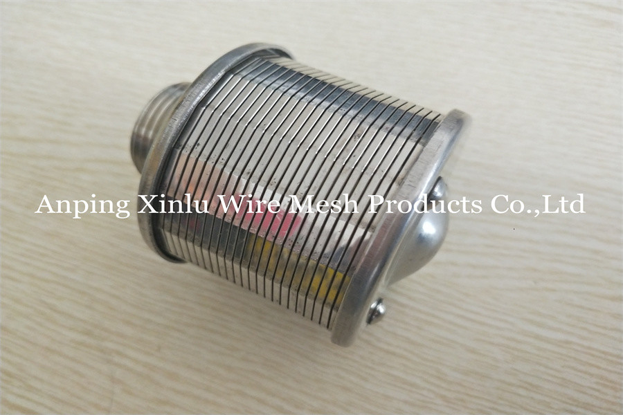 Water stariner Nozzle NPT3/4" Johnson Wire Filter Nozzle For An Activated Carbon Filter