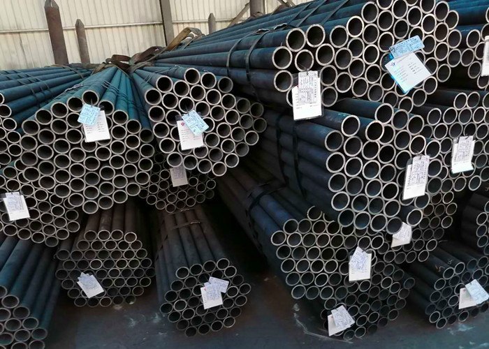 Ss Pipe Welding / Steel Welded Pipe Polished ASTM A554 TP321 321H Length 6M