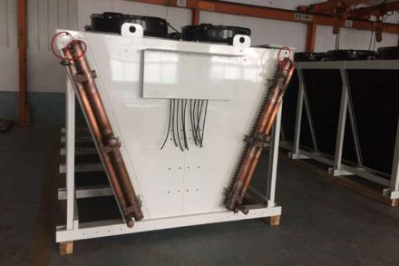 Blockchain Miners Hybrid Dry Cooler With Ziehl Abegg Axial Fans