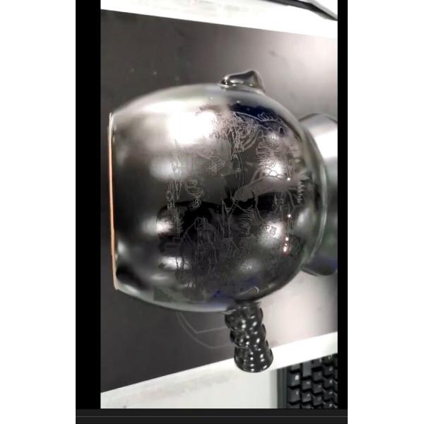 3D surface dynamic auto focusing fiber laser marking machine