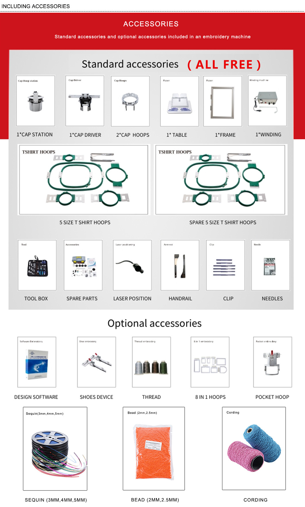 500mm Multi Needle Embroidery Machine 1200rpm Baseball Cap Making Machine