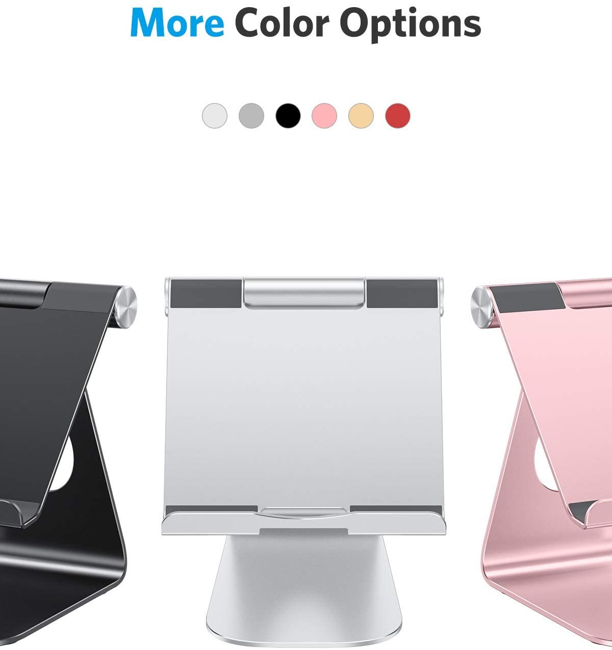 6063 T8 Aluminium Desktop Tablet Stand Holder PVDF Coating
