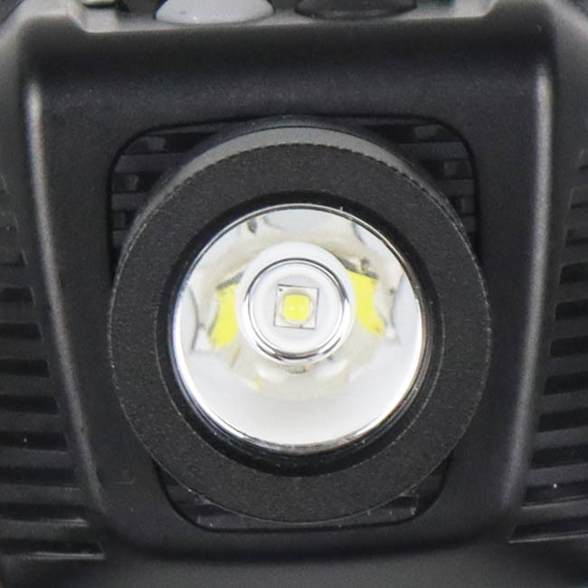 Professional Waterproof Rechargeable Headlamp 130m Lighting Distance For Zone 1 Zone 2