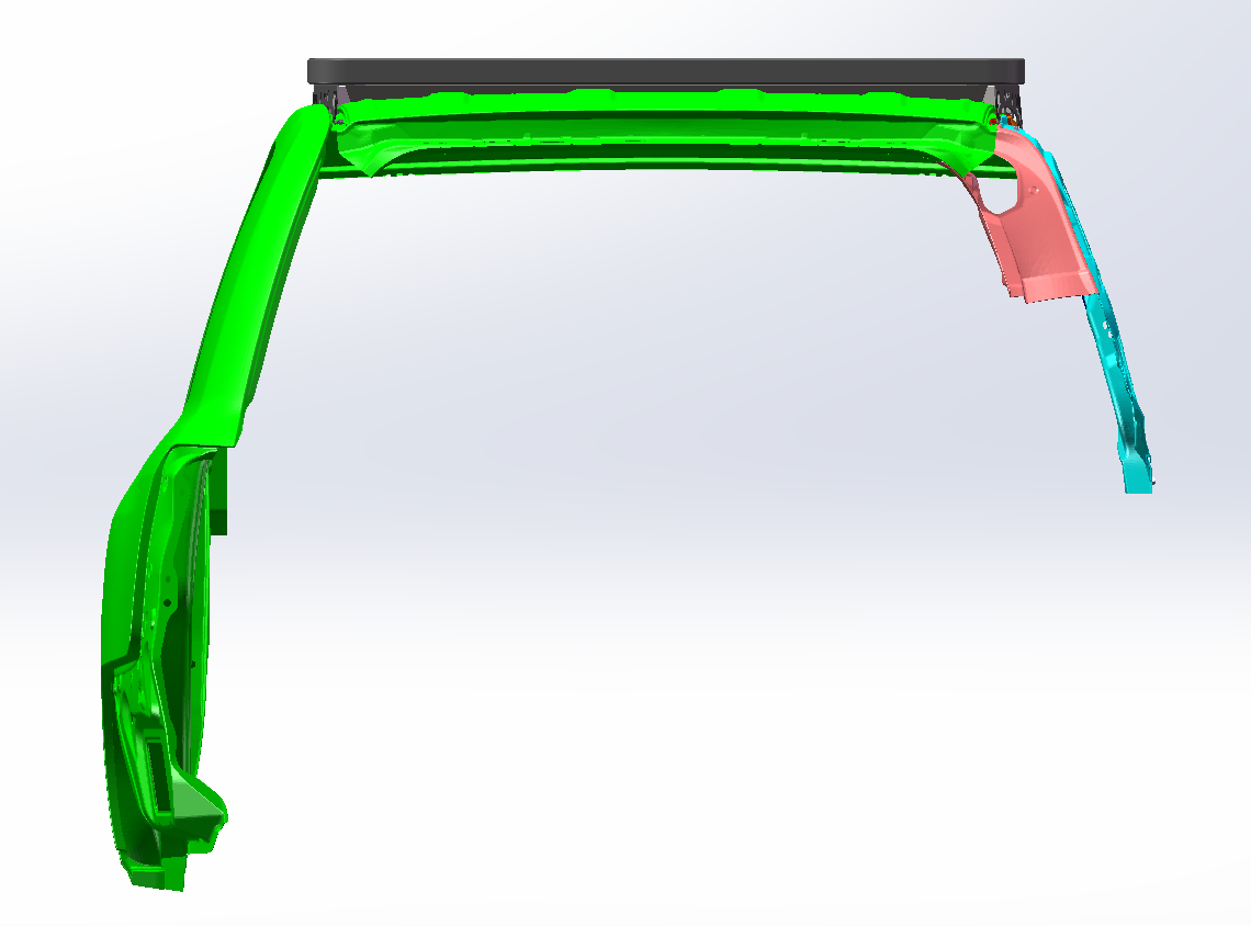Black Powder Coating Car Roof Racks for Toyota LC150 LC200 LC300 Perfect for Camping