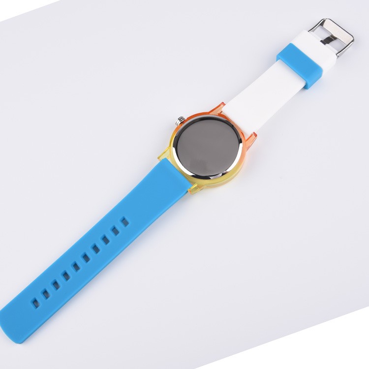 Promotional Elegance Silicone Sports Watch For Ladies Logo Debossed