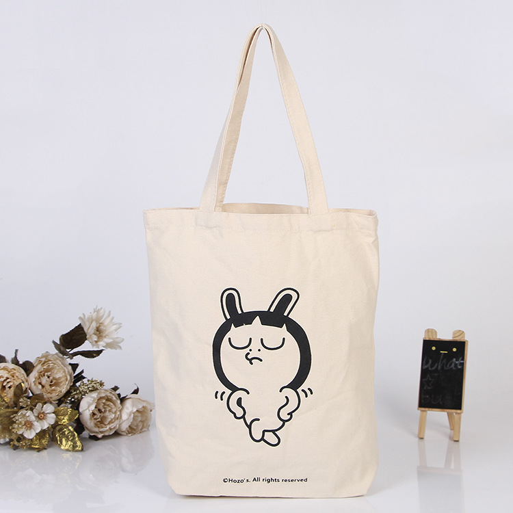 ODM Foldable Eco Canvas Bags Cotton Canvas Tote Shopper Bag