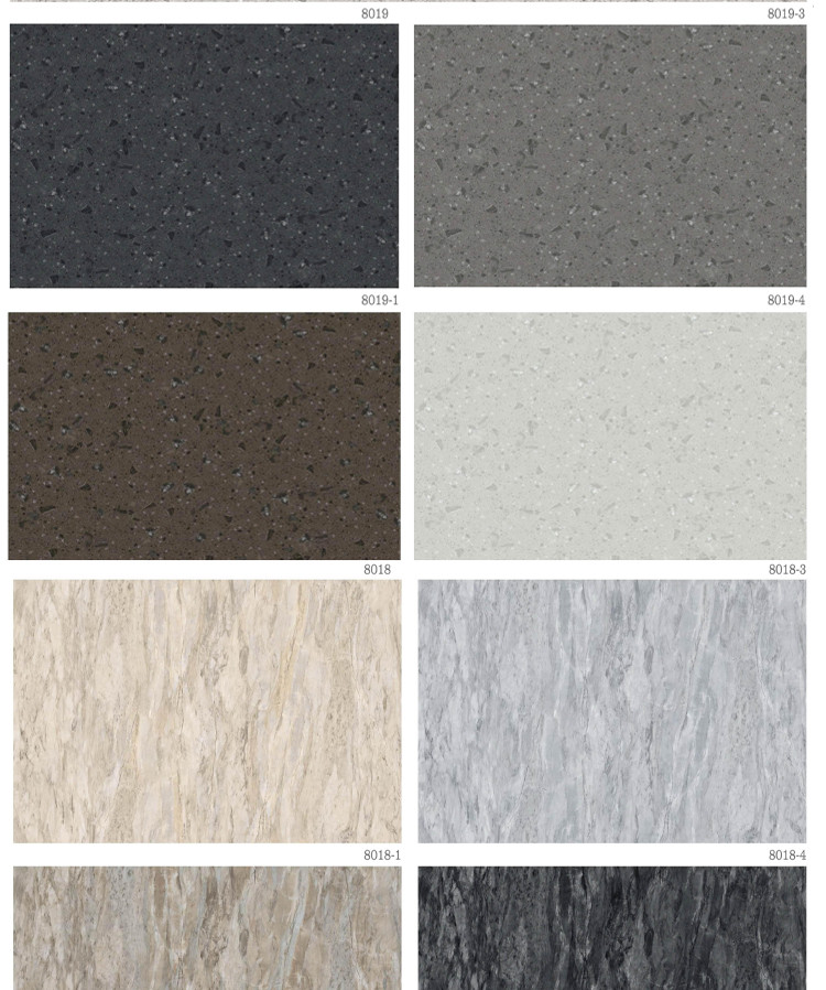 Waterproof Marble Bamboo Charcoal Fibre Board 1220*2600mm