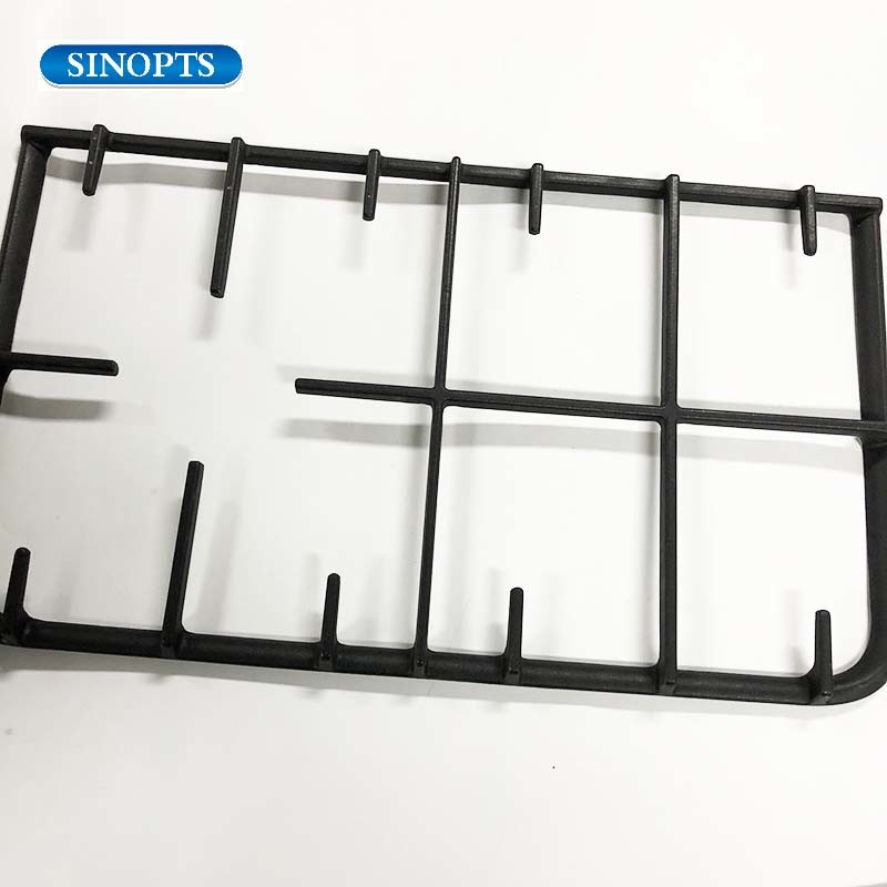 Sinopts OEM Manufacture Enamel Cast Iron Grid Grill Grate Burner Grate Pan Support