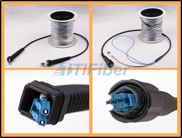 2.0mm Fiber Optic Patch Cord Singlemode Fiber Optic Jumper LC SC ST FC