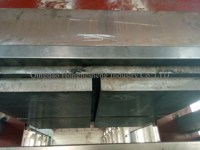 50 Ton 550*550 Paver Tile Making Machine Four Flooring Tile Rubber Mold Vulcanizer