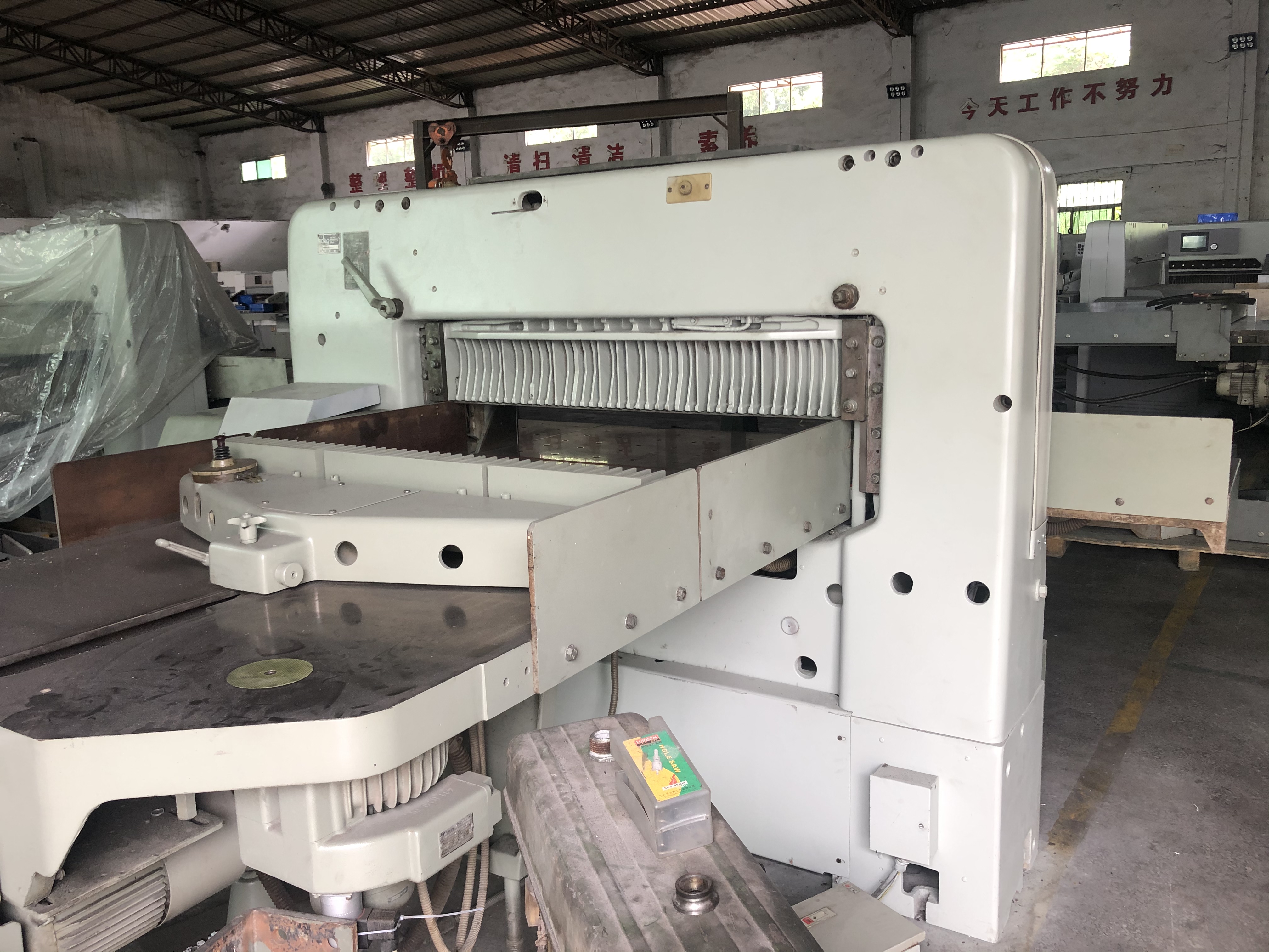 Used Polar Guillotine Spare Parts Polar Cutting Machine / Industrial Paper Cutter