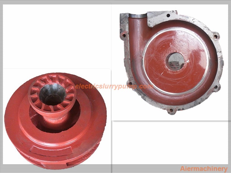 Centrifugal Slurry Pump Parts High Chrome Impeller OEM / ODM Acceptable