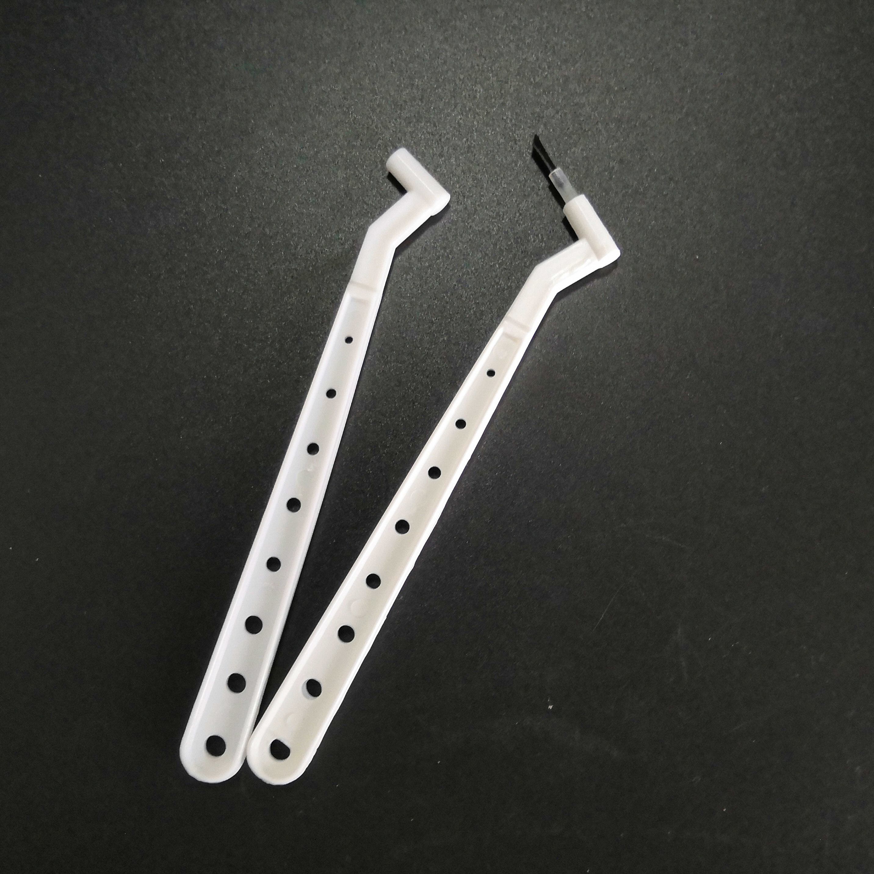 Plastic Dental Micro Applicators , Dental Micro Brush Applicator With Handle