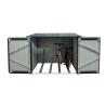 Buy cheap Galvanized Steel Metal Bike Storage Shed 10x4 6X4 With Pent Roof from wholesalers