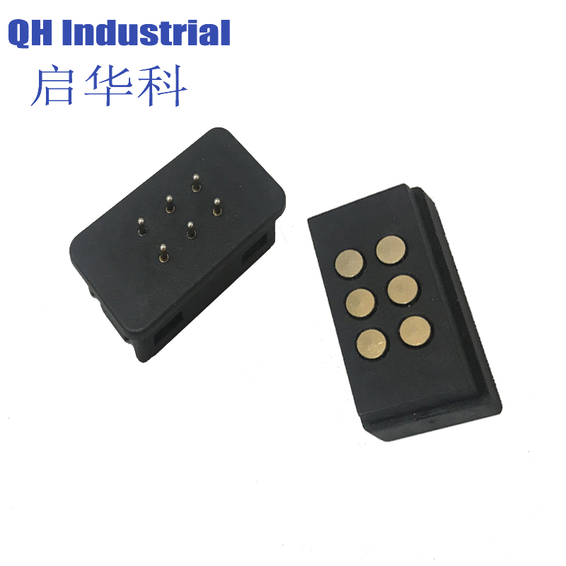 6Pin Russian Federation Adapter Connector Magnetic spring loaded pin Charger Magnetic Usb Connector
