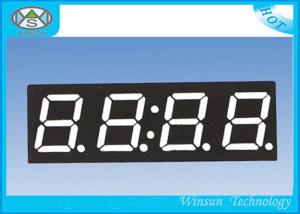 China High Brightness 4 Digit Seven Segment Display / 0.4 Inch Electronic Number Display Red Color on sale