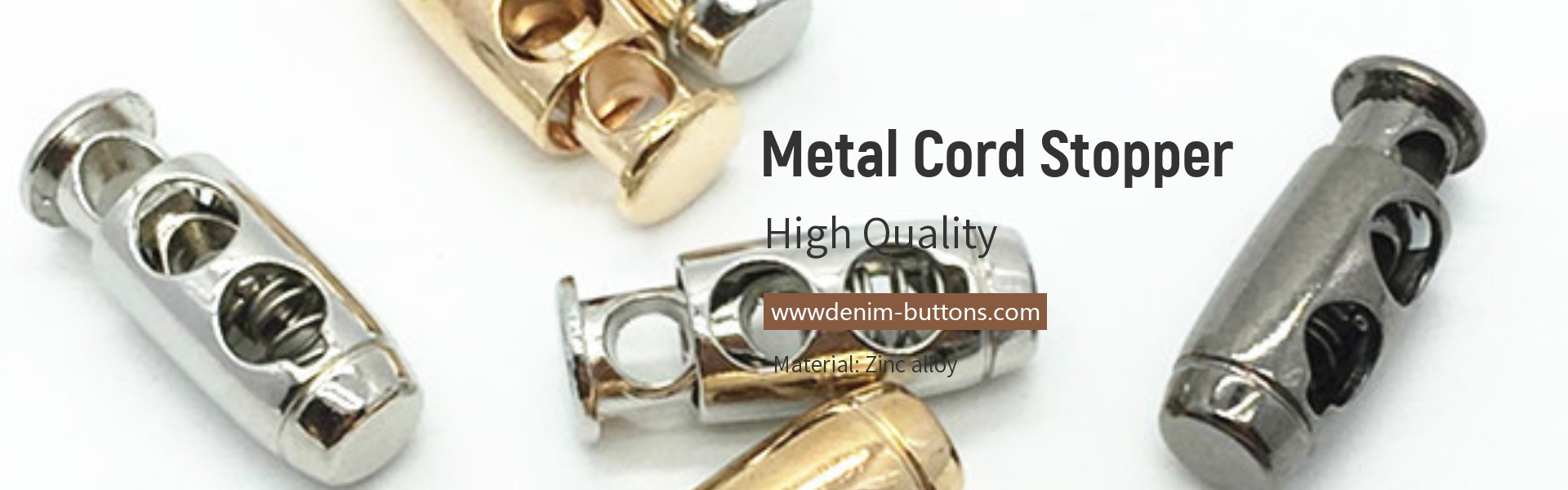 metal cord stopper