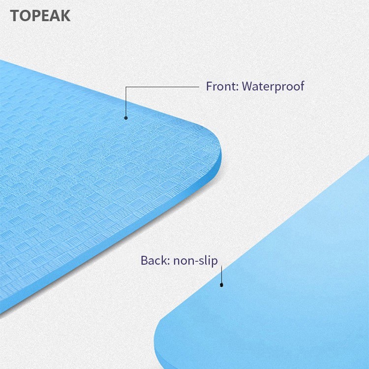6mm Non Slip Eva Yoga Mat Eco Friendly For Sweaty Hands Exercise Anti Fatigue