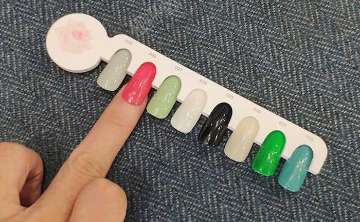 Mosaic Manicure Nails Color Card Display Board Accessory For Acrylic Nail Gel Polish Display Book