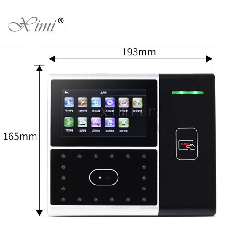RFID Card Time Attendance Access Control System , Biometric Attendance Machine
