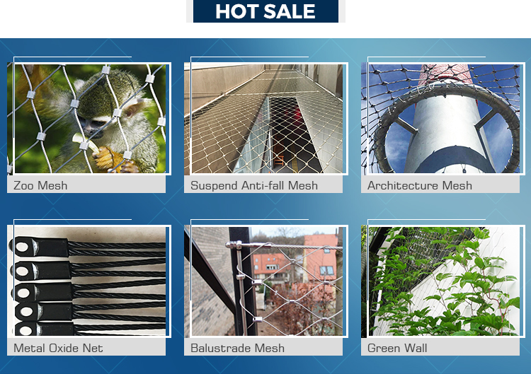 stainless steel cable netting 