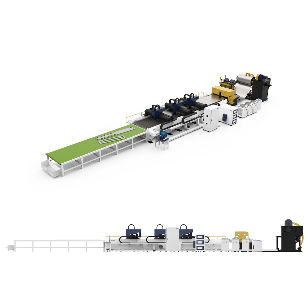 Raytools Laser Head Multi Beam Winding Laser Machine For 380V/50HZ Power Specifications And 7500mm*1700mm Processing Width