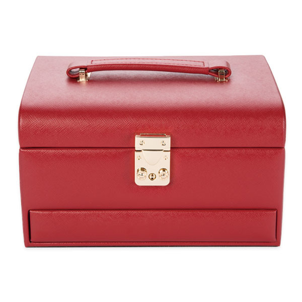 Handled Portable Jewelry Holder , Unique Decorative Storage Boxes Easy To Take