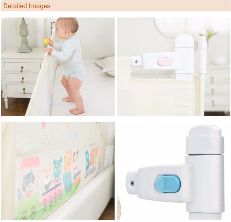 Adjustable Baby Safety Bed Rail For Child Safety Baby Safety Playpen