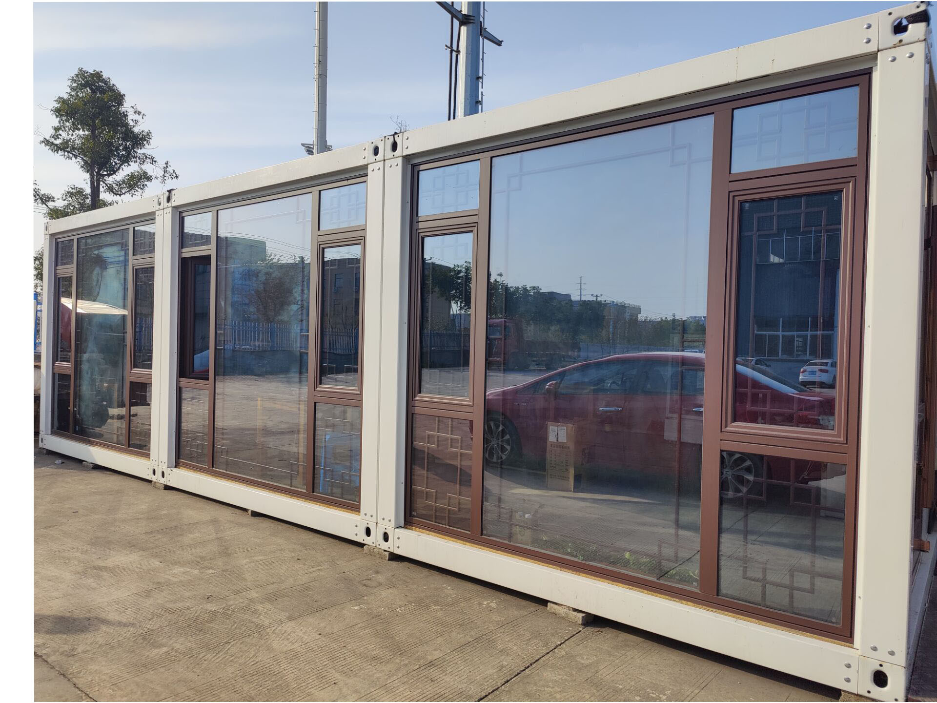 Safety Sound Heat Insulation Aluminum Sliding Folding Casement Break Bridge Aluminum System Windows