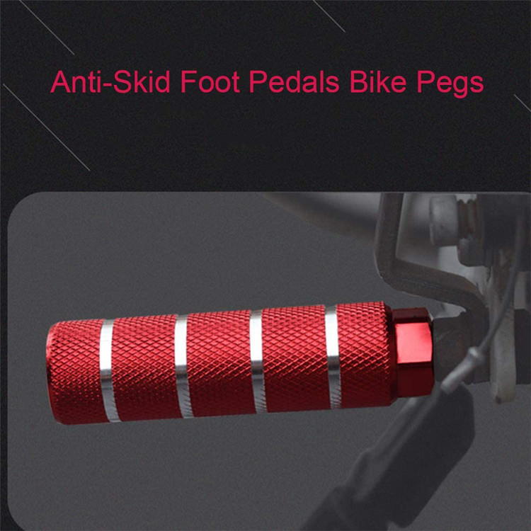 Aluminum Alloy Anti-Skid Lead Foot Bike Bicycle Pegs BMX