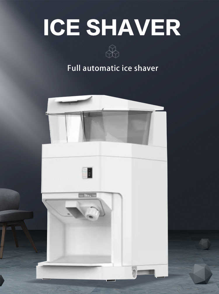 320rpm Commercial Block Ice Shaver Fully Automatic 680kgs/H Shaved Ice Maker Machine