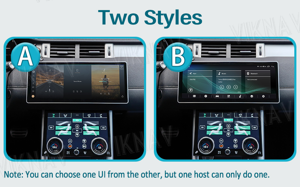 GPS Android Head Unit For Land Range Rover Vogue / Sport / Evoque 2013-2018