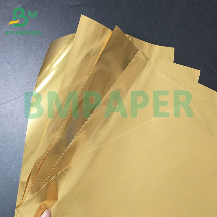 70gsm 765mm Waterproof Breakage Resistant Aluminized Beer Label Paper 