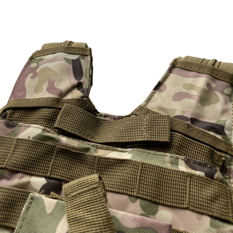 Camouflage Safety Bulletproof Vest with Molle System